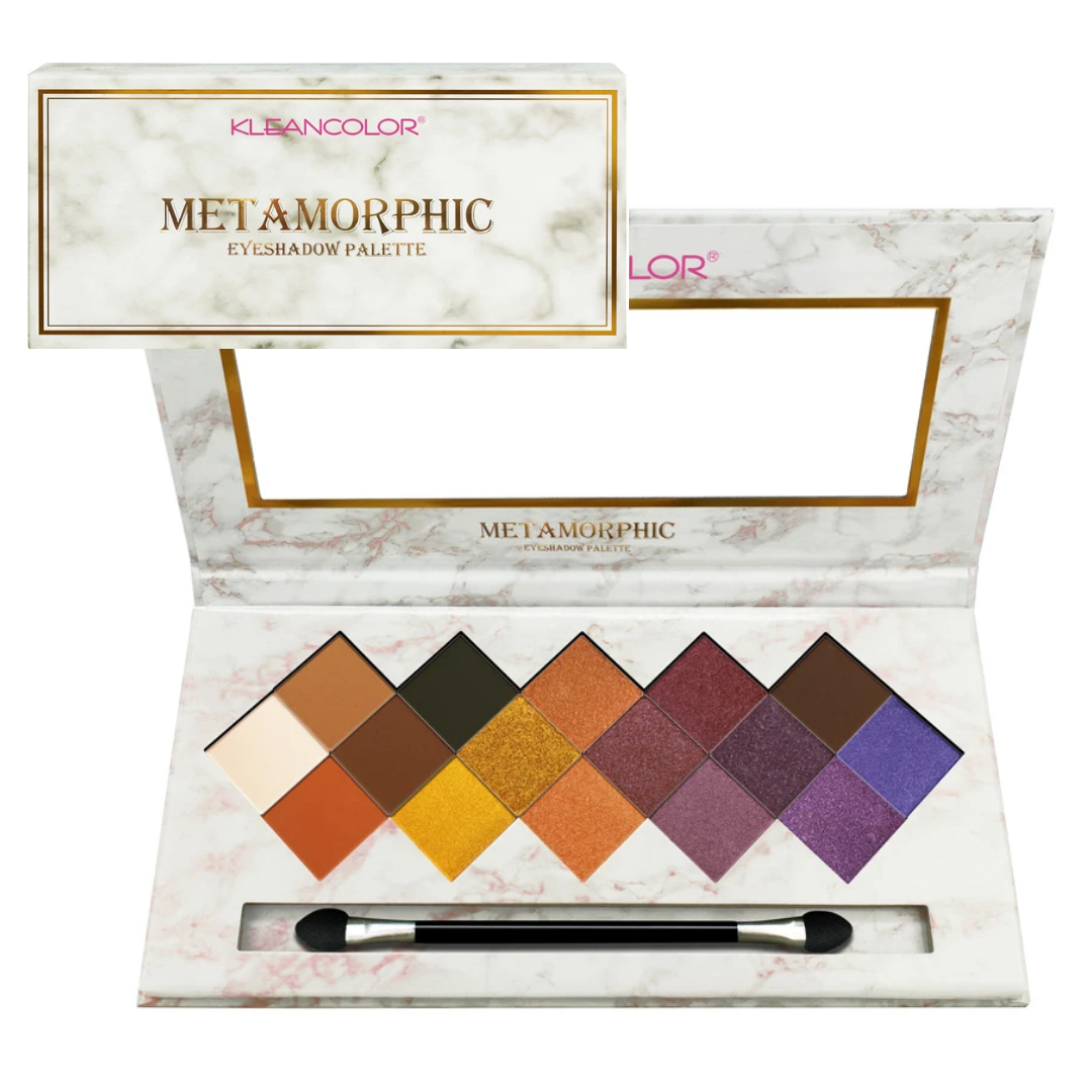 Paleta De Sombras X Metamorphic Limestone Kleancolor Gloss Beauty