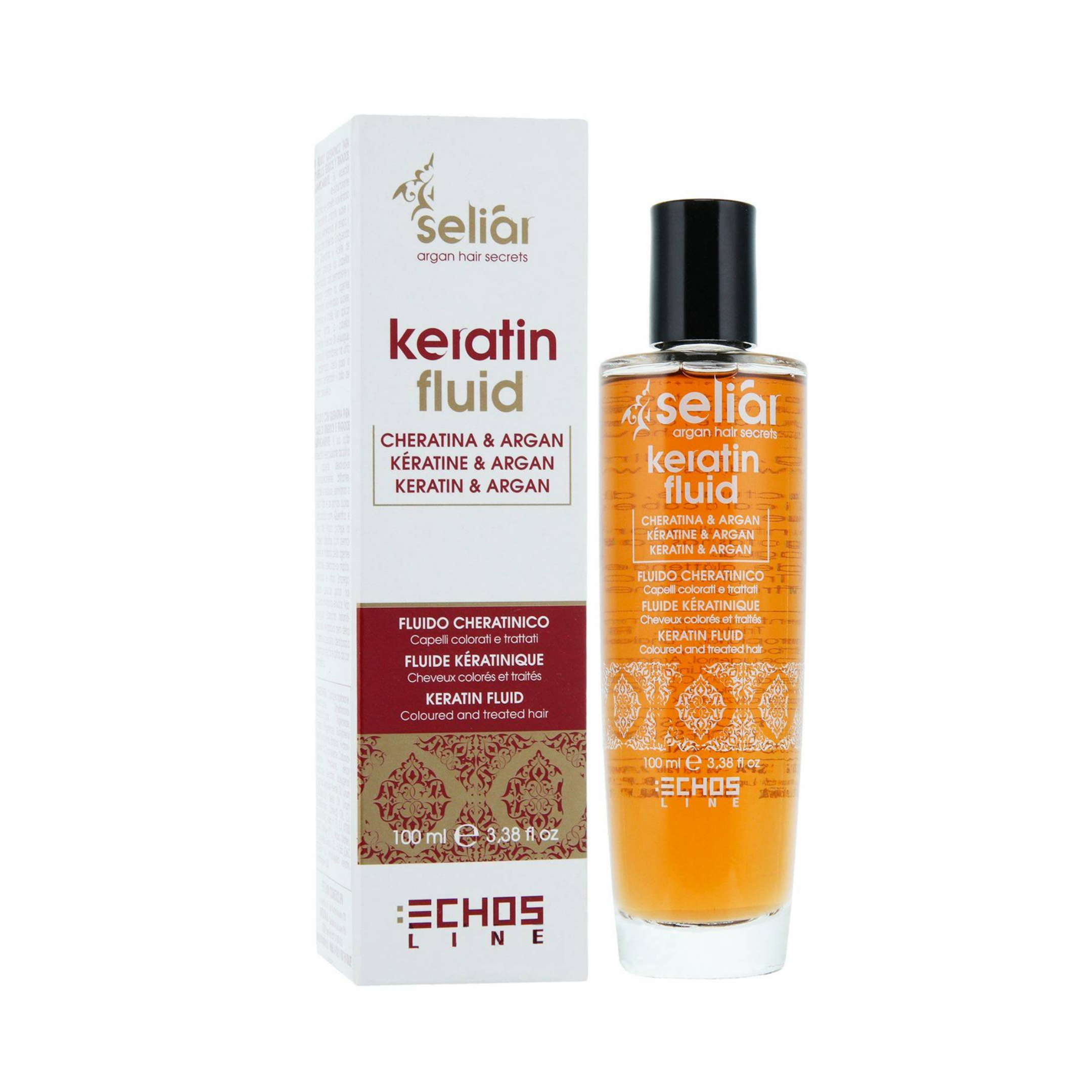 Tratamiento Fluido Keratin 100ml Echos Line Gloss Beauty Shop Su