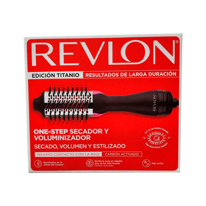  Revlon-Cepillo de aire caliente para secador de